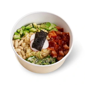 Поке с лососем